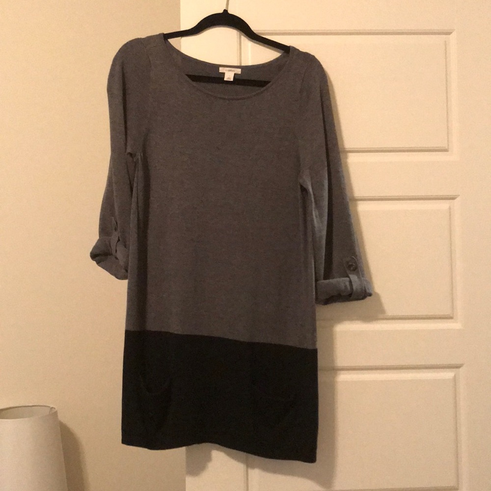 Caslon Color Block Sweater Dress
